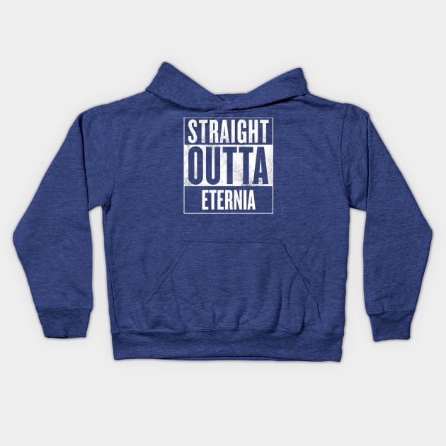 Straight Outta Eternia Kids Hoodie by finnyproductions